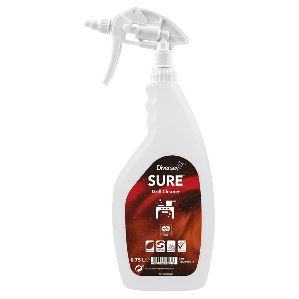 SURE Grill Cleaner Grillreiniger doos 6x750 ml