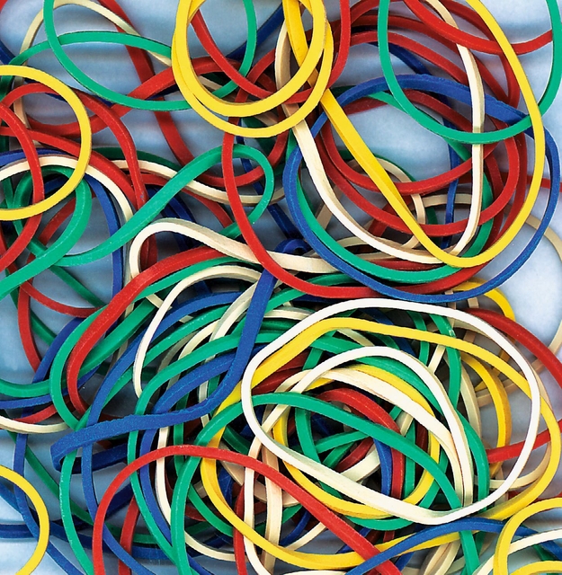 rubber bands, elastic bands, multicolor, colorful, bracelets