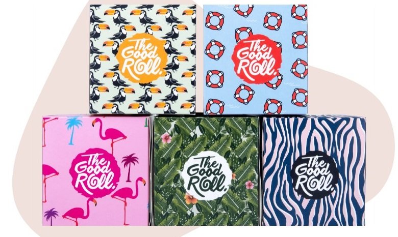 The good roll tissue box
