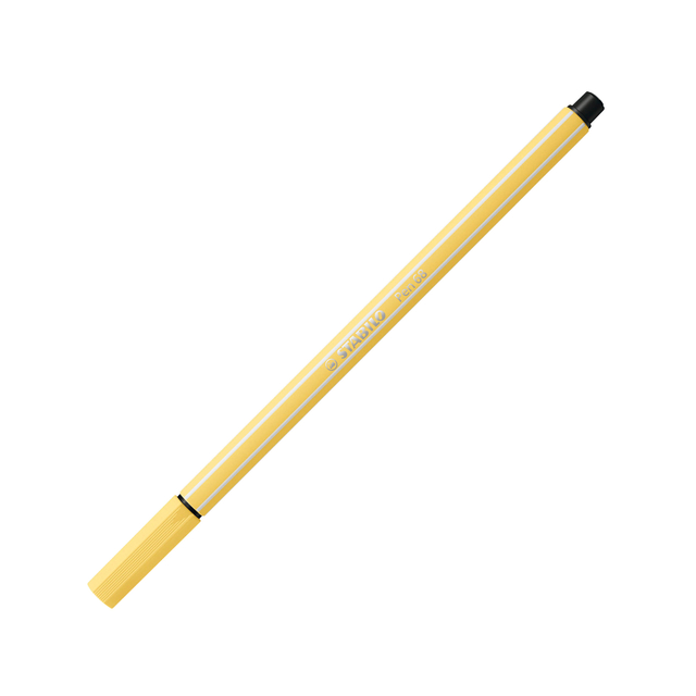 Viltstift STABILO Pen 68/23 medium lichtgeel