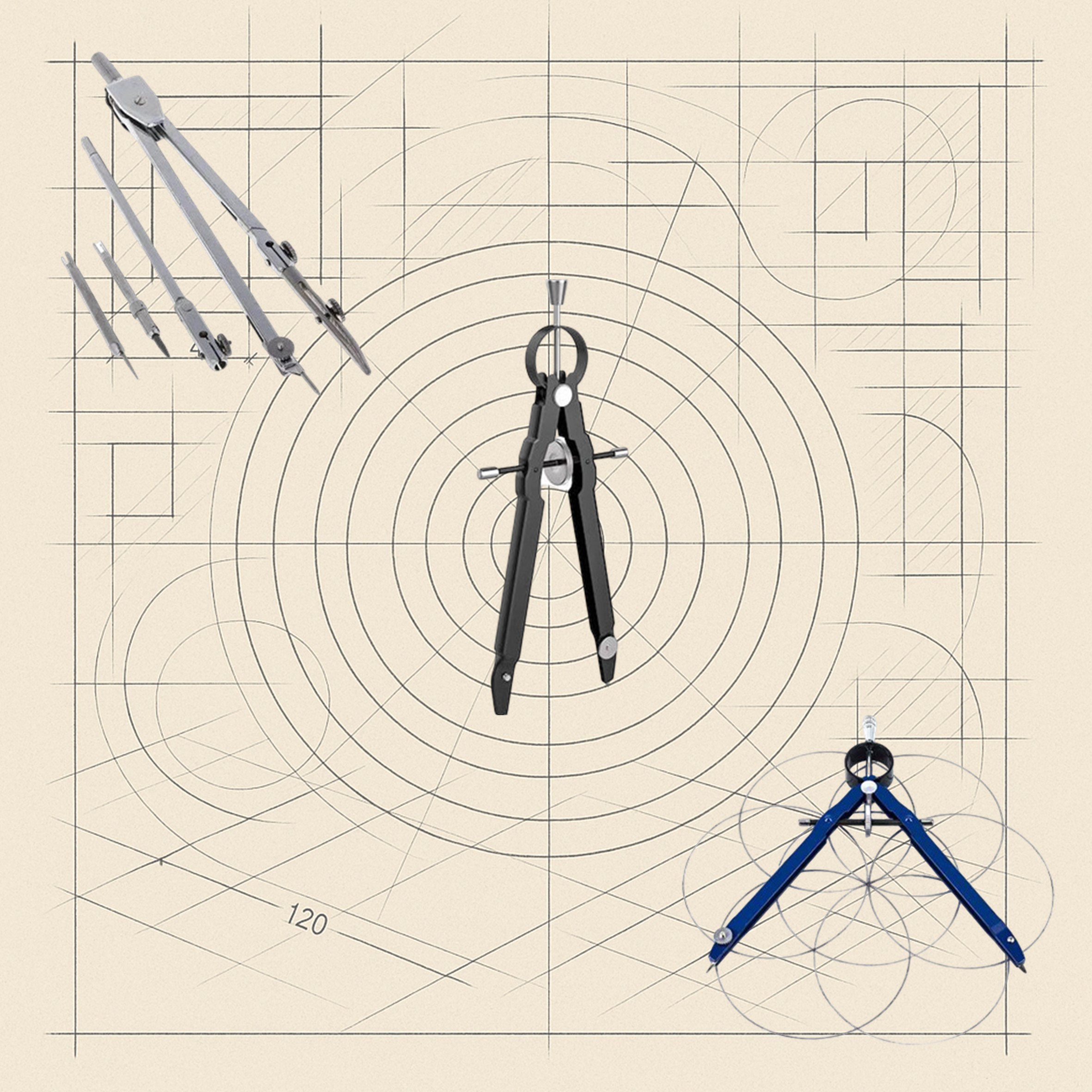 De passer: Geschiedenis, soorten & toepassingen De passer: Geschiedenis, soorten & toepassingen