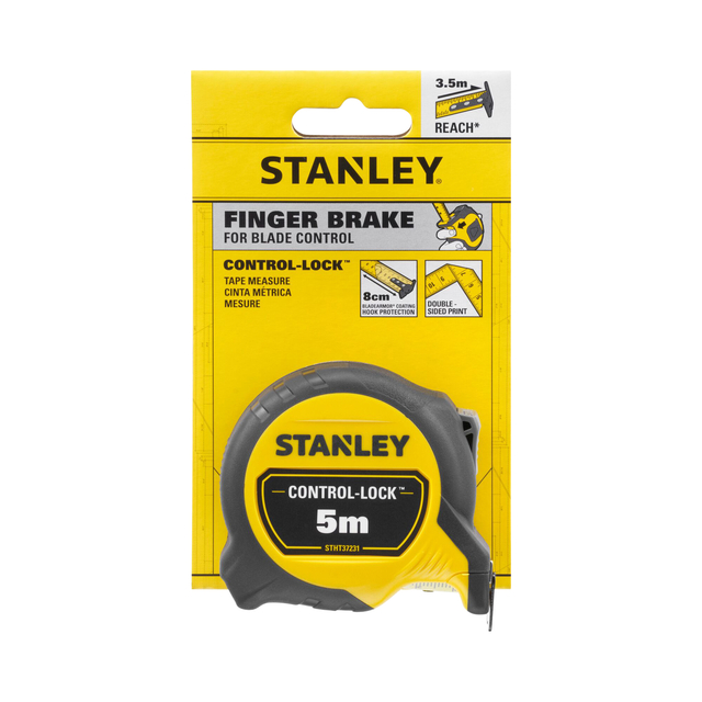 Rolmaat Stanley Control-Lock 5 meter 25mm