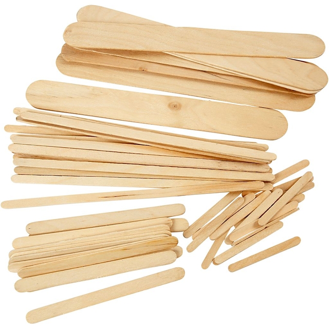 hout, popsicle, stokjes, kunststofvrij, keuken