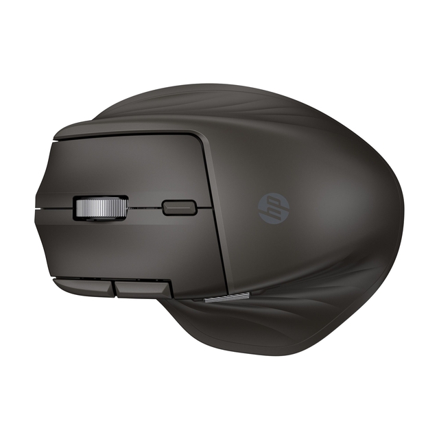 muis, draadloze muis, HP muis, grijs, ergonomisch ontwerp