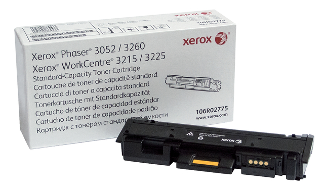 Tonercartridge Xerox 106R02775 zwart