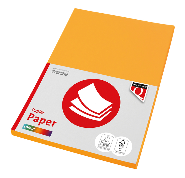 papier, kantoorpapier, plaatjes, wit-rood-logo, papierblok