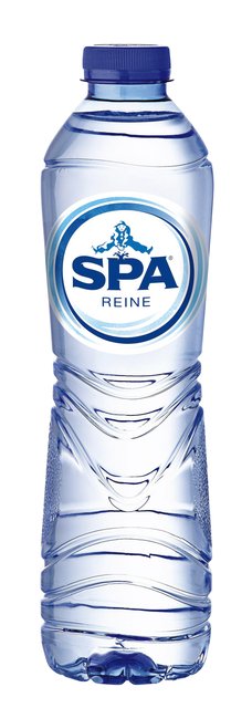 Spa blauw fles