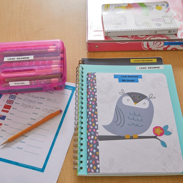 pencils, notebook, uil illustration, spiral notebook, school supplies
