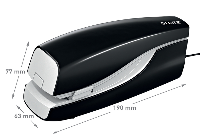 stapler, kantoorspul, kantoorartikelen, compact, zwart
