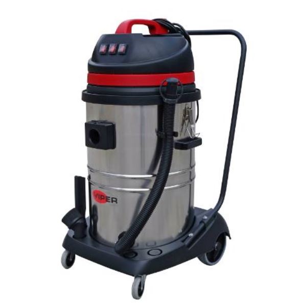 Viper LSU 375 waterzuiger met rvs container