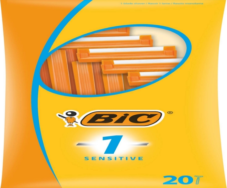 BIC 1 Sensitive Scheermesjes doos 20x20st