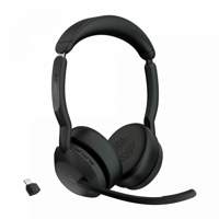 koptelefoon, over-ear, gaming headset, microfoonarm, draadloze adapter