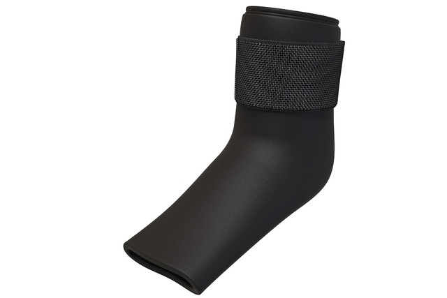 schoenovertrek, rubber, zwart, elastische manchet, enkellengte