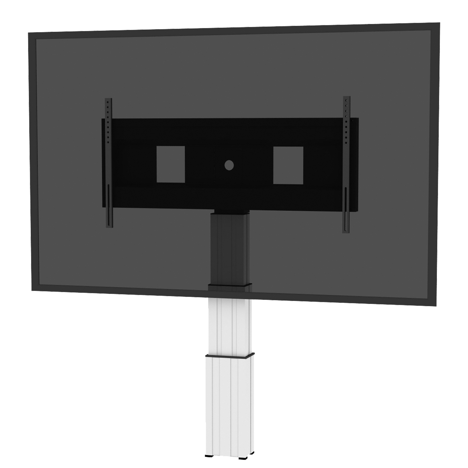Elektrisch in hoogte verstelbare XL monitor muurbeugel, 70 cm slag