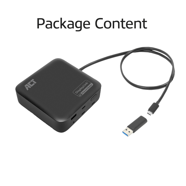 hub, dongle, usb-c-adapter, multiport, DisplayLink