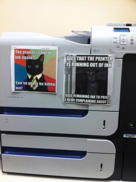 Stop op tijd met printen!