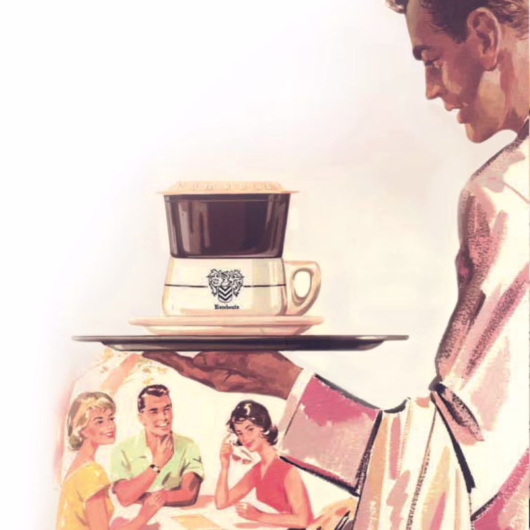 Rombouts eenkopsfilter 1958