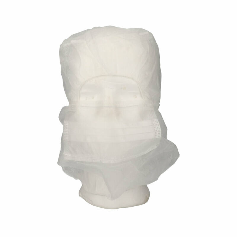 CMT Astrocap met Mondmasker Wit Onesize doos 10x50st