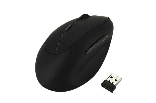 muis, draadloze, muis, USB-ontvanger, zwarte