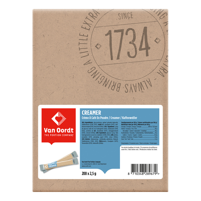 Creamersticks van Oordt 200x2,5gr