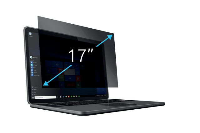 laptop, 17-inch scherm, zwart, Windows-laptop