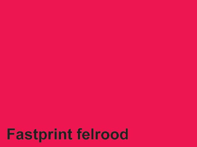 felrood, t-shirt, fastprint, tekst, druk