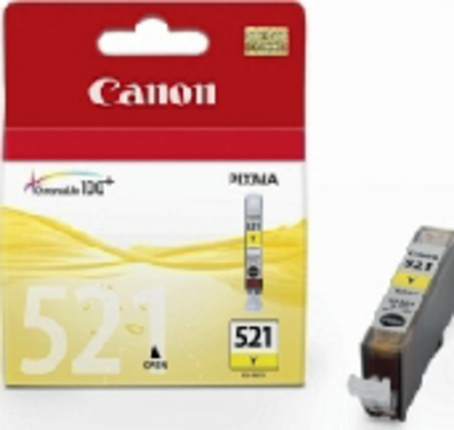 Inktcartridge Canon CLI-521 geel