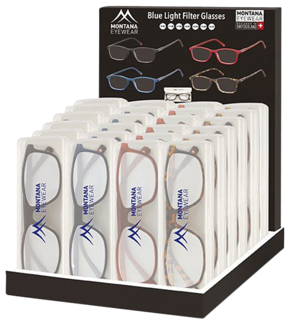 Leesbril Montana blue light filter assorti