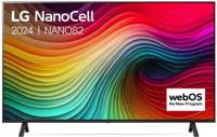 LG NanoCell 43NANO82T6B | 43" 4K Ultra HD NanoCell Smart TV | WebOS 24 | HDR10 | 60Hz