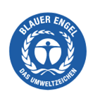 Logo blauwe Engel