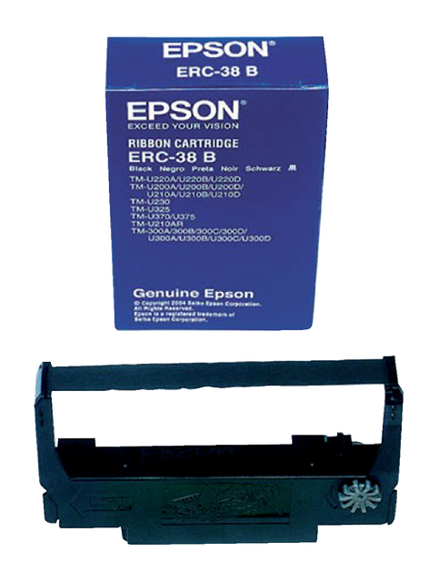 Lint Epson S015244 voor ERC38 nylon zwart