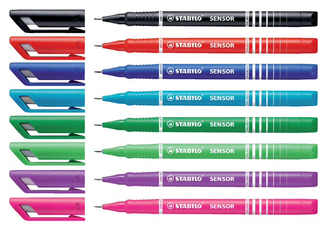 Fineliner STABILO Sensor 189/56 fijn roze