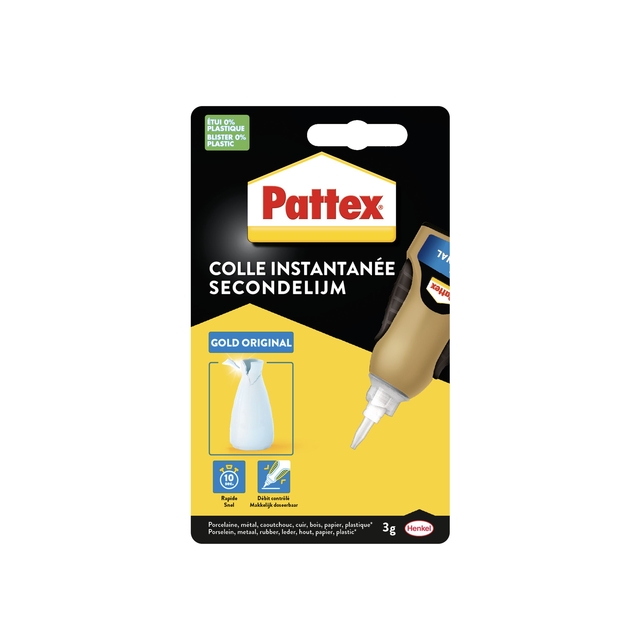 lijm, tapeer, secondelijm, colle instantanée, Pattex