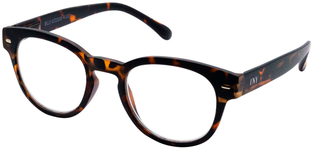 brille, tortoiselijn, kunststof, ronde montuur, zonnebril