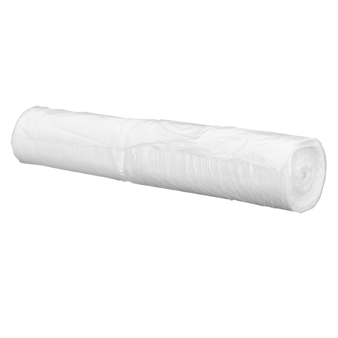 Afvalzak Powersterko 45x50cm Transparant T10  doos 50x50 st