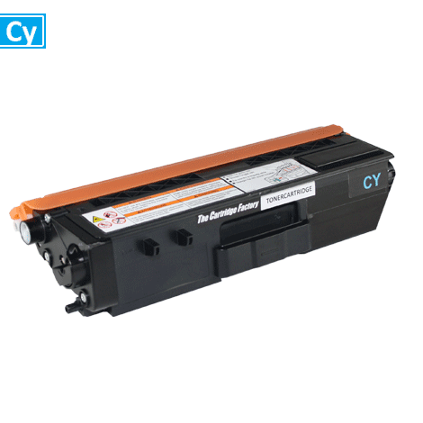Huismerk Toner - Brother TN-328C compatibel, cyaan