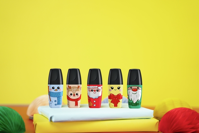 kinderfles, anti-lek, kinderflesjes, kerst/feestelijk ontwerp, karakterdesign