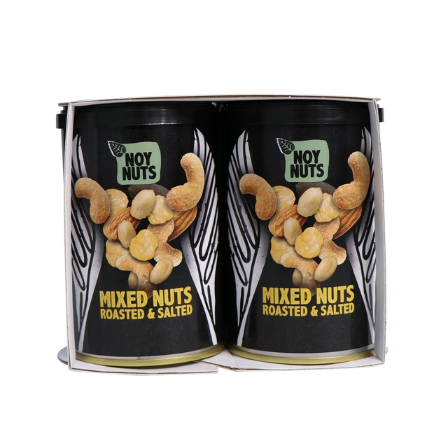 gemengde noten, geroosterd en gezouten, noten, cashewnoten, amandelen