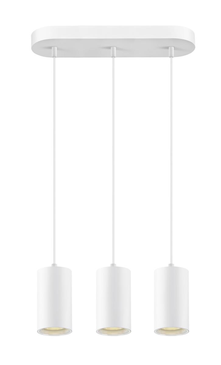 pendant light, 3-lamps, wit, plafondarmatuur, modern