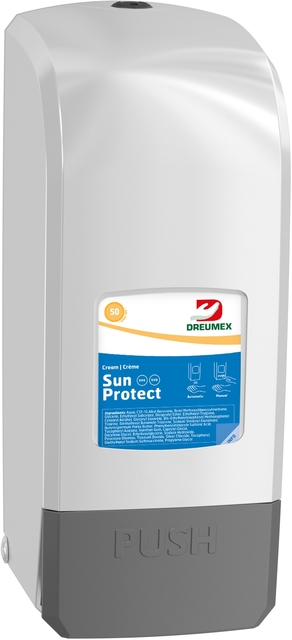 Zonnebrandcrèmedispenser Dreumex Sun Protect startpakket wit