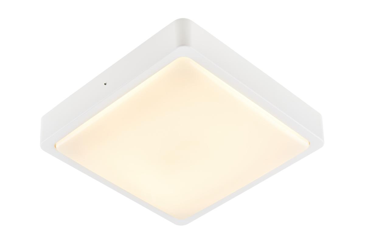 plafondlamp, inbouwarmatuur, vierkant, LED, wit