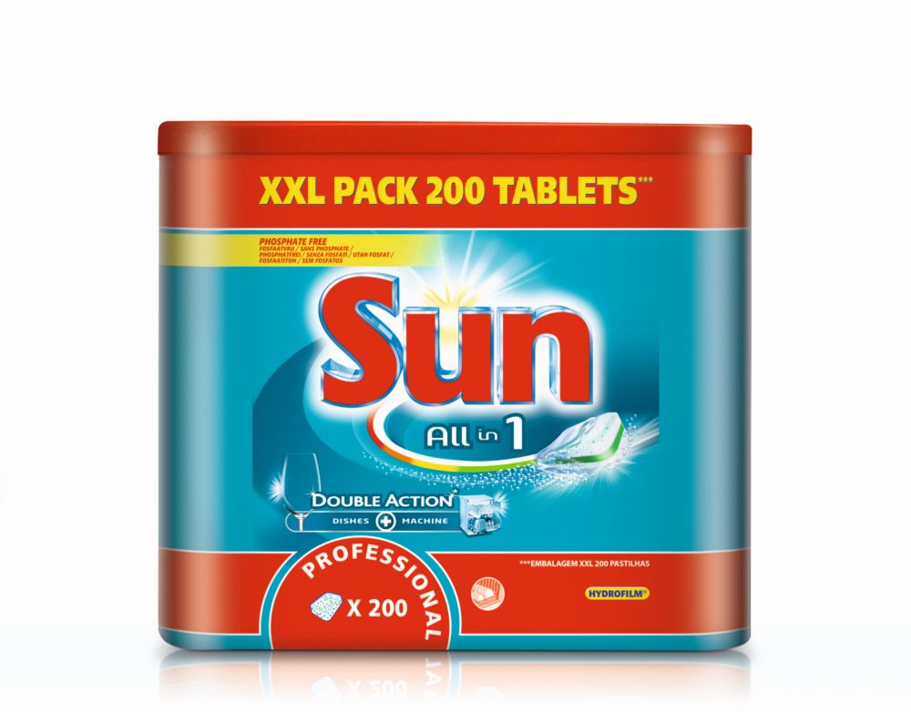 Sun Professional vaatwastabletten All-In1 200st.