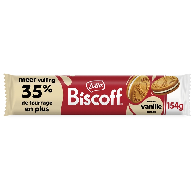 koekjes, koekjesreep, vanille, biscuits, 154g