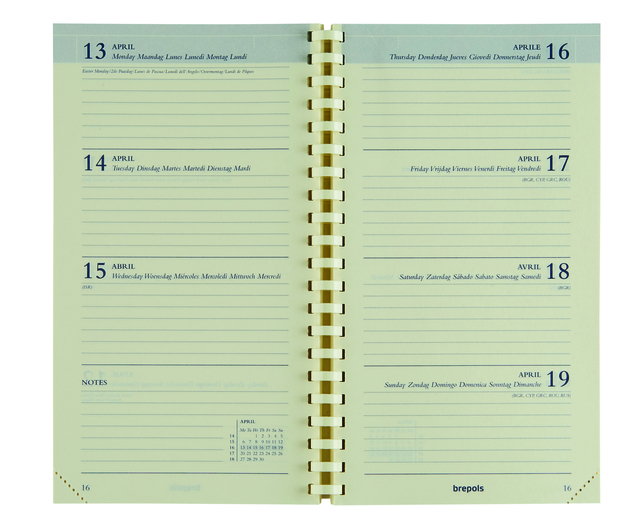 planner, notebook, spiral-bound, calendar, pages