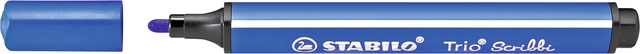 Viltstift STABILO Trio Scribbi 368/8 assorti etui à 8 stuks