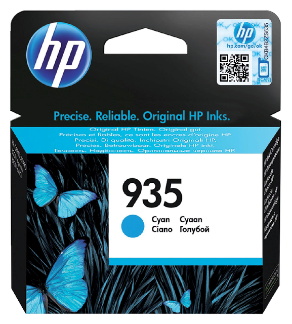 Inktcartridge HP C2P20AE 935 blauw