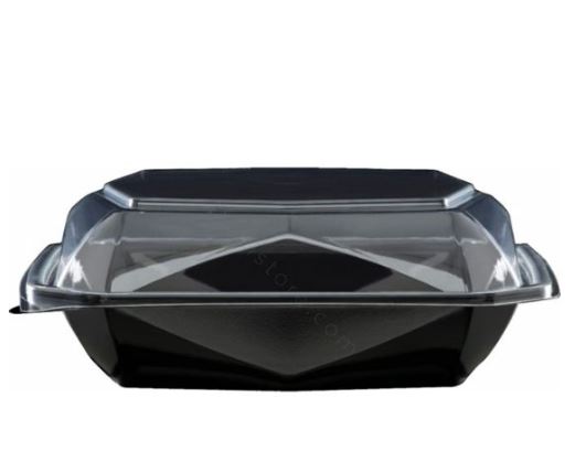 Octaview APET BK_TR 185x185x70 625ml  255 stuks