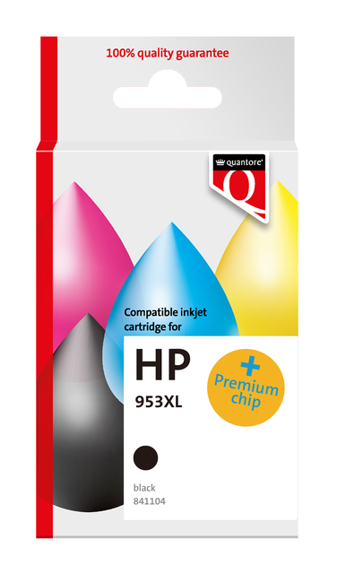 HP, 953XL, black, ink cartridge, premium chip