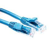 ACT Blauwe 10 meter U/UTP CAT5E patchkabel component level met RJ45 connectoren