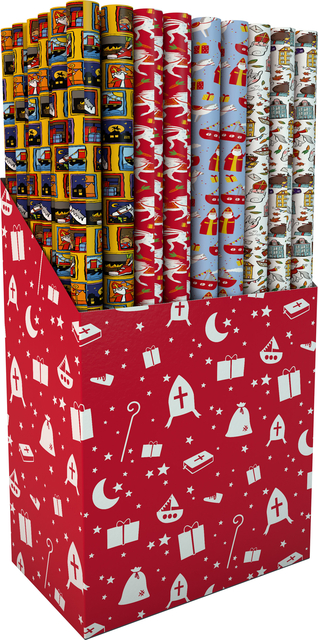 verpakking, papierrollen, kerstthema, cadeaupapier, rolletjes